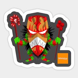Goblin Shamman Sticker